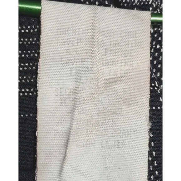 Vintage Carole Little Sport 6 Petite Denim Plaid Maxi Dress Modest Jumper Floral - Picture 9 of 10